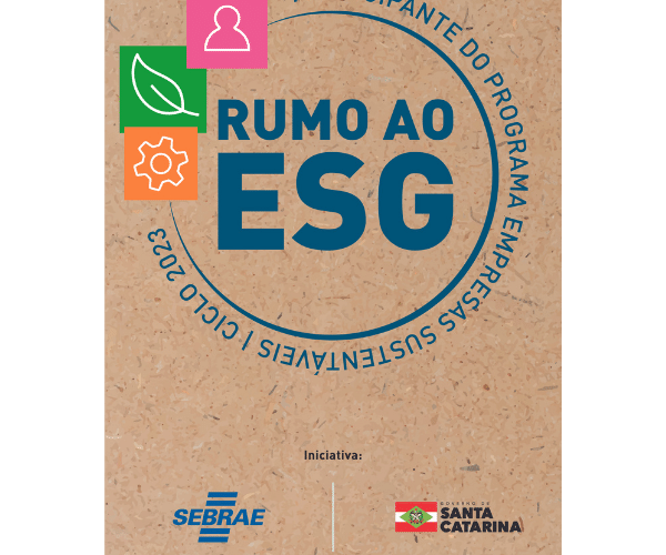 Selo participante do programa empresas sustentáveis - Rumo ao ESG